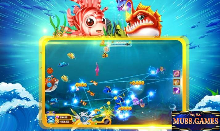 Chơi game bắn cá miễn phí tại nhà cái MU88