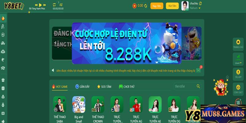 Y8Bet - nhà cái ưu tú đến từ Campuchia