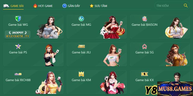 Sảnh chơi Baccarat của Y8Bet
